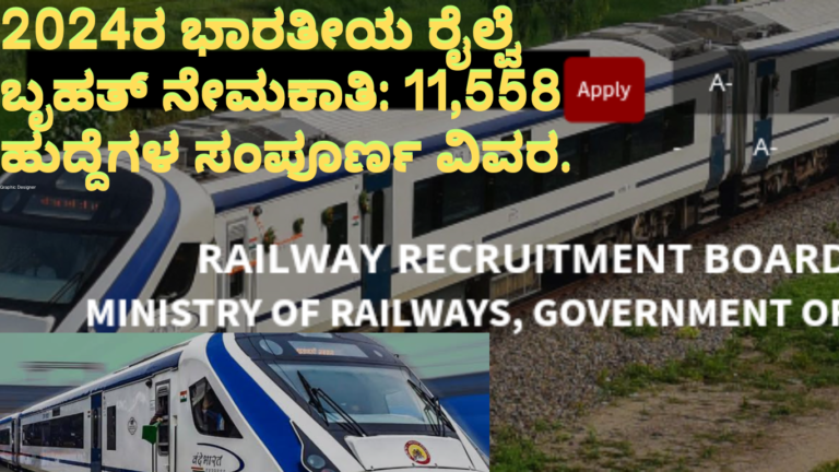 Indian Railway Recruitment Kannada2024